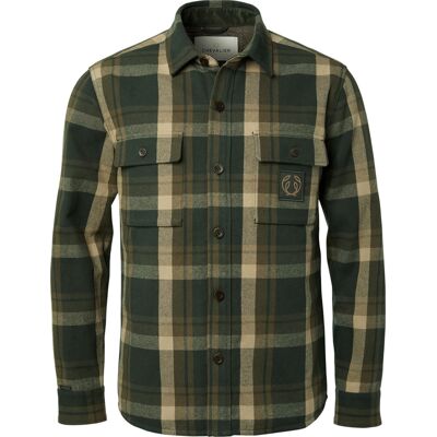 Chevalier Men's Axe Overshirt Green Checked S Chevalier Men's Axe Overshirt Green Checked S