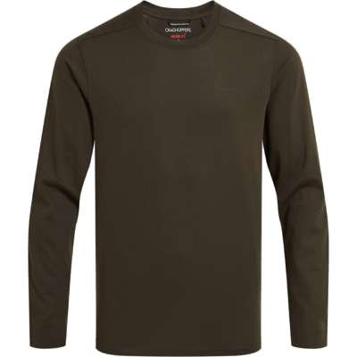 Craghoppers Men's Nosilife Abel Long Sleeved T-Shirt Woodland Green XXL Craghoppers Men's Nosilife Abel Long Sleeved T-Shirt Woodland Green XXL