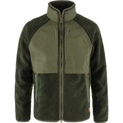 Fjällräven Men's Vardag Pile Jacket Deep Forest-Laurel Green S Fjällräven Men's Vardag Pile Jacket Deep Forest-Laurel Green S