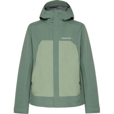 Didriksons Men's Grit Jacket 3 Dark Moss XL Didriksons Men's Grit Jacket 3 Dark Moss XL