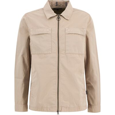 Barbour Men's Glendale Overshirt Concrete M Barbour Men's Glendale Overshirt Concrete M