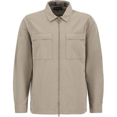 Barbour Men's Glendale Overshirt Washed Stone XXL Barbour Men's Glendale Overshirt Washed Stone XXL