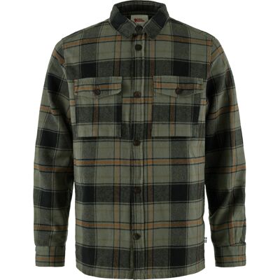 Fjällräven Men's Övik Lite Padded Shirt Deep Forest/Black XL Fjällräven Men's Övik Lite Padded Shirt Deep Forest/Black XL