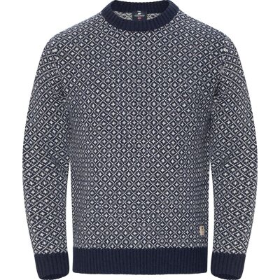 Gridarmor Men's Heavy Knit Wool Sweater Navy Blazer M Gridarmor Men's Heavy Knit Wool Sweater Navy Blazer M
