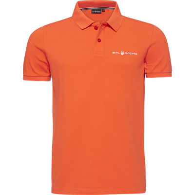 Sail Racing Men's Bowman Logo Polo Orange Spring S Sail Racing Men's Bowman Logo Polo Orange Spring S