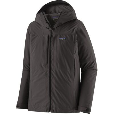 Patagonia Men's Insulated Boulder Fork Rain Jacket Black L Patagonia Men's Insulated Boulder Fork Rain Jacket Black L