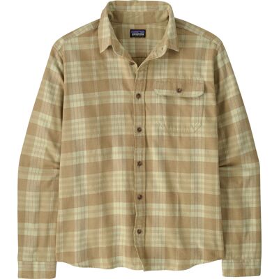 Patagonia Men's Long-Sleeved Lightweight Fjord Flannel Shirt Builder: Weathered Stone XL Patagonia Men's Long-Sleeved Lightweight Fjord Flannel Shirt Builder: Weathered Stone XL