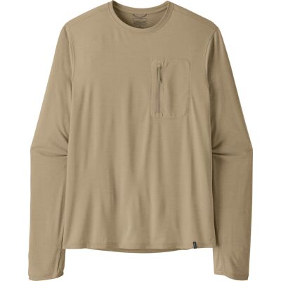 Patagonia Men's Long Sleeved Capilene Cool Sun Shirt Seabird Grey - Light Seabird Grey X-dye XL Patagonia Men's Long Sleeved Capilene Cool Sun Shirt Seabird Grey - Light Seabird Grey X-dye XL
