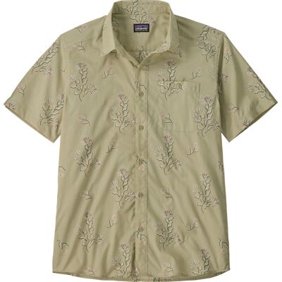 Patagonia Men's Go To Shirt Ocean Blooms: Weathered Stone XL Patagonia Men's Go To Shirt Ocean Blooms: Weathered Stone XL