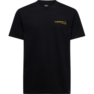 La Sportiva Men's Since 1928 T-Shirt Black/Yellow L La Sportiva Men's Since 1928 T-Shirt Black/Yellow L