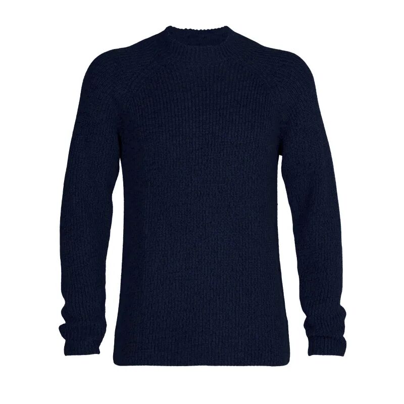 Icebreaker Men's Merino Hillock Funnel Neck Sweater Blå