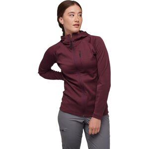 Black Diamond Women's Coefficient Fleece Hoody Blackberry L, Blackberry