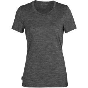 Icebreaker Women's Merino Tech Lite II Short Sleeve T-Shirt GRITSTONE HTHR XS, GRITSTONE HTHR