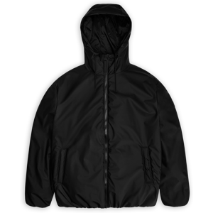 Rains Unisex Lohja Insulated Jacket W3T1 Black S, Black