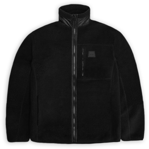 Rains Unisex Yermo Fleece Jacket T1 Black XL, Black