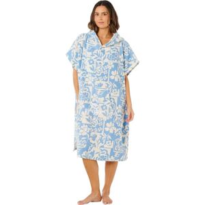 Rip Curl Women's Mixed Hooded Poncho Blissful Blue OneSize Rip Curl Women's Mixed Hooded Poncho Blissful Blue OneSize