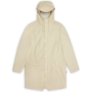 Rains Unisex Long Jacket Dune L Rains Unisex Long Jacket Dune L