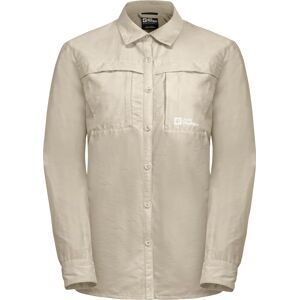 Jack Wolfskin Women's Barrier Longsleeve Shirt Stone XL Jack Wolfskin Women's Barrier Longsleeve Shirt Stone XL