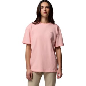 Columbia Women's Rolling Bend Graphic Oversized T-Shirt Pink Sand, Bubbly Scoped View M Columbia Women's Rolling Bend Graphic Oversized T-Shirt Pink Sand, Bubbly Scoped View M