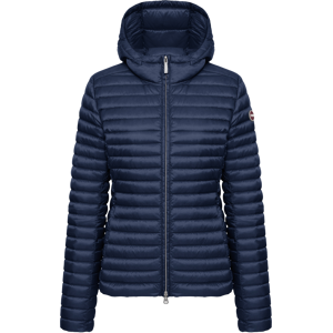 Colmar Women's Light Down Jacket With Hood Navy Blue 46 (EU 40) Colmar Women's Light Down Jacket With Hood Navy Blue 46 (EU 40)