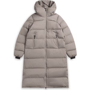 Bergans Women's Urban Down Long Coat Rock Taupe XL Bergans Women's Urban Down Long Coat Rock Taupe XL