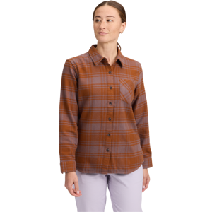 Black Diamond Women's Project Flannel Shirt Dark Mauve-clay M Black Diamond Women's Project Flannel Shirt Dark Mauve-clay M