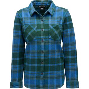 Black Diamond Women's Project Heavy Flannel Deeps Woods-midnight Blue L Black Diamond Women's Project Heavy Flannel Deeps Woods-midnight Blue L