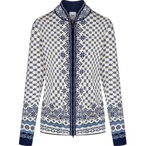 Dale of Norway Women's Solfrid Jacket Offwhite/Navy/Ice Blue M Dale of Norway Women's Solfrid Jacket Offwhite/Navy/Ice Blue M