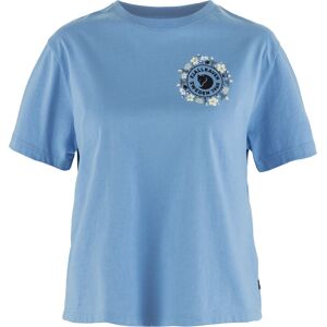Fjällräven Women's Fjällblomster Logo T-Shirt Ultramarine S Fjällräven Women's Fjällblomster Logo T-Shirt Ultramarine S