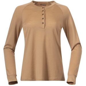 Bergans Women's Lysebu Wool Henley Warm Sand M Bergans Women's Lysebu Wool Henley Warm Sand M