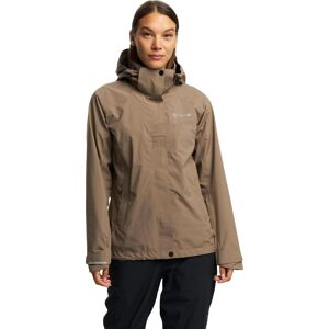 Tenson Women's Biscaya Storm Rain Jacket Brown M Tenson Women's Biscaya Storm Rain Jacket Brown M