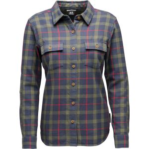 Black Diamond Women's Project Twill Long Sleeve Shirt Charcoal-Tundra S Black Diamond Women's Project Twill Long Sleeve Shirt Charcoal-Tundra S