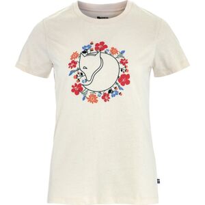 Fjällräven Women's Fjällblomster Fox T-Shirt Chalk White XL Fjällräven Women's Fjällblomster Fox T-Shirt Chalk White XL