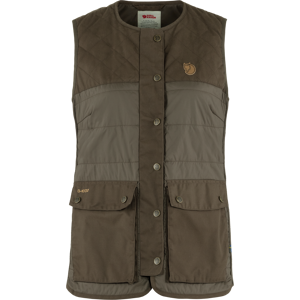 Fjällräven Women's Forest Wool Padded Vest Dark Olive XL Fjällräven Women's Forest Wool Padded Vest Dark Olive XL