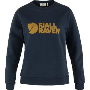 Fjällräven Women's Logo Sweater Dark Navy XS Fjällräven Women's Logo Sweater Dark Navy XS