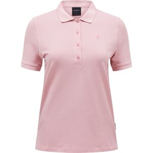 Peak Performance Women's Classic Cotton Polo Warm Blush S Peak Performance Women's Classic Cotton Polo Warm Blush S