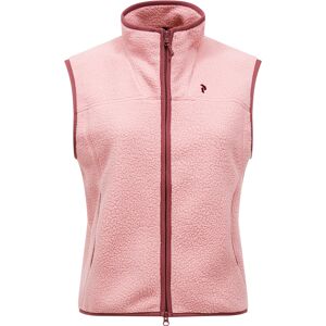 Peak Performance Women's Naturerush Pile Vest Warm Blush M Peak Performance Women's Naturerush Pile Vest Warm Blush M