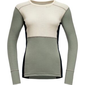 Devold Women's Lauparen Merino 190 Shirt Raw White/fog/ink XL Devold Women's Lauparen Merino 190 Shirt Raw White/fog/ink XL