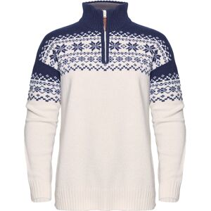 Gridarmor Women's Snøkrystall Half Zip Ullgenser White/Dark Navy White/Dk. Navy M Gridarmor Women's Snøkrystall Half Zip Ullgenser White/Dark Navy White/Dk. Navy M