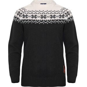 Gridarmor Women’s Snøkrystall Round Neck Ullgenser Black/White M Gridarmor Women’s Snøkrystall Round Neck Ullgenser Black/White M