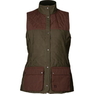 Härkila Women's Retrieve Waistcoat Dark Warm Olive/Burgundy 36 Härkila Women's Retrieve Waistcoat Dark Warm Olive/Burgundy 36
