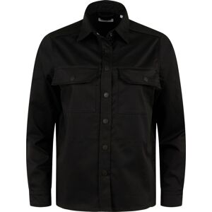 Knowledge Cotton Apparel Women's Lillian Utility Overshirt Black Jet M Knowledge Cotton Apparel Women's Lillian Utility Overshirt Black Jet M