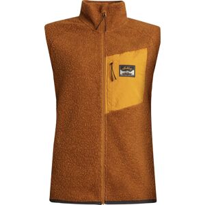 Lundhags Women's Flok Wool Pile Vest Dark Gold XS Lundhags Women's Flok Wool Pile Vest Dark Gold XS