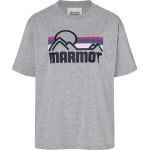Marmot Women's Coastal Tee Short Sleeve Grey Heather XS Marmot Women's Coastal Tee Short Sleeve Grey Heather XS