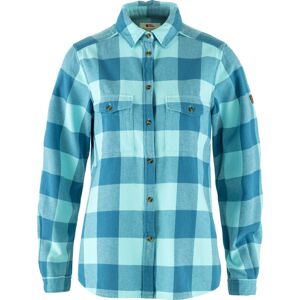 Fjällräven Women's Övik Heavy Flannel Shirt Dawn Blue-breeze Blue XL Fjällräven Women's Övik Heavy Flannel Shirt Dawn Blue-breeze Blue XL