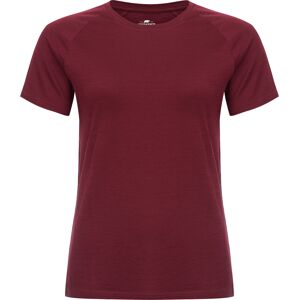 Gridarmor Women's Thin Merino Tee Tawny Port L Gridarmor Women's Thin Merino Tee Tawny Port L