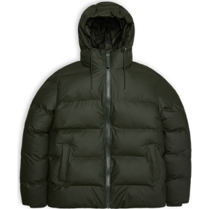 Rains Unisex Alta Puffer Jacket Green L Rains Unisex Alta Puffer Jacket Green L