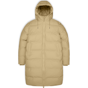 Rains Unisex Alta Long Puffer Jacket Sand XXL Rains Unisex Alta Long Puffer Jacket Sand XXL