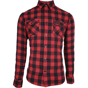 Avignon Unisex AFTER Hunt Flannel Shirt Red/Black XL Avignon Unisex AFTER Hunt Flannel Shirt Red/Black XL