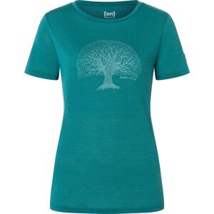 super.natural Women's Tree Of Knowledge Tee Pacific/lagoon Green S super.natural Women's Tree Of Knowledge Tee Pacific/lagoon Green S